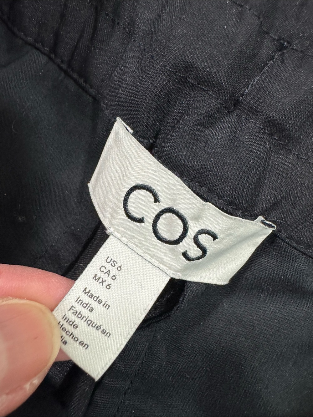 COS Fluid Drawstring Trouser Pants - Picture 5 of 9